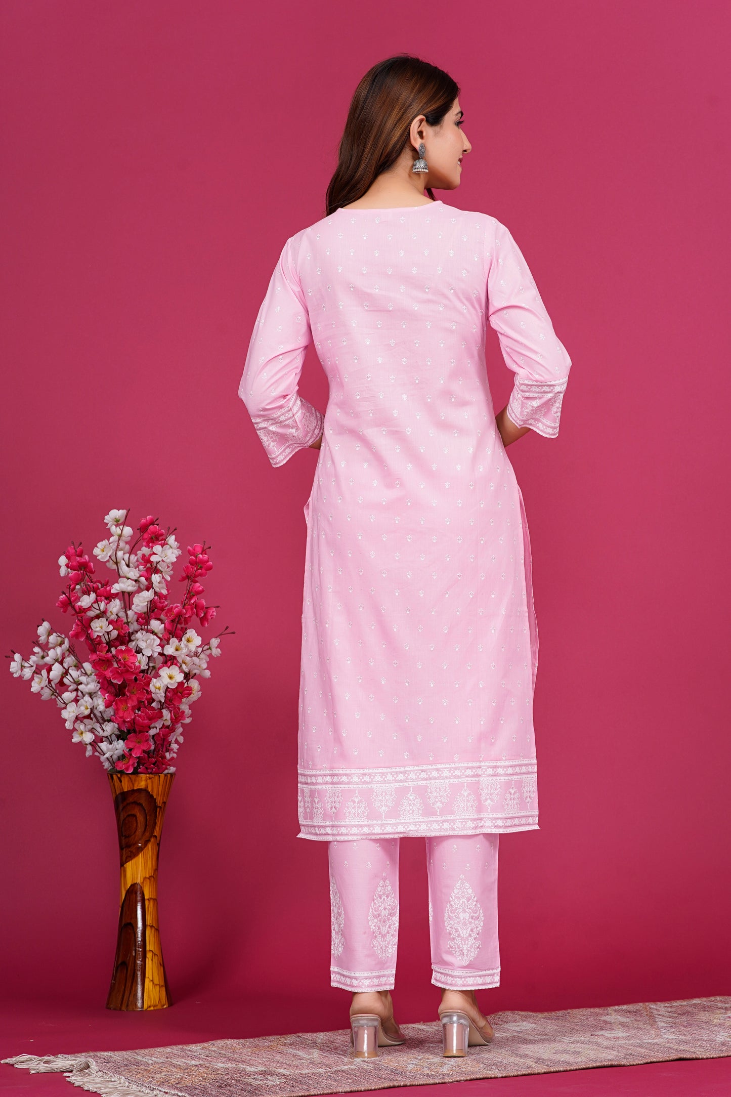 Pink Kurta Set