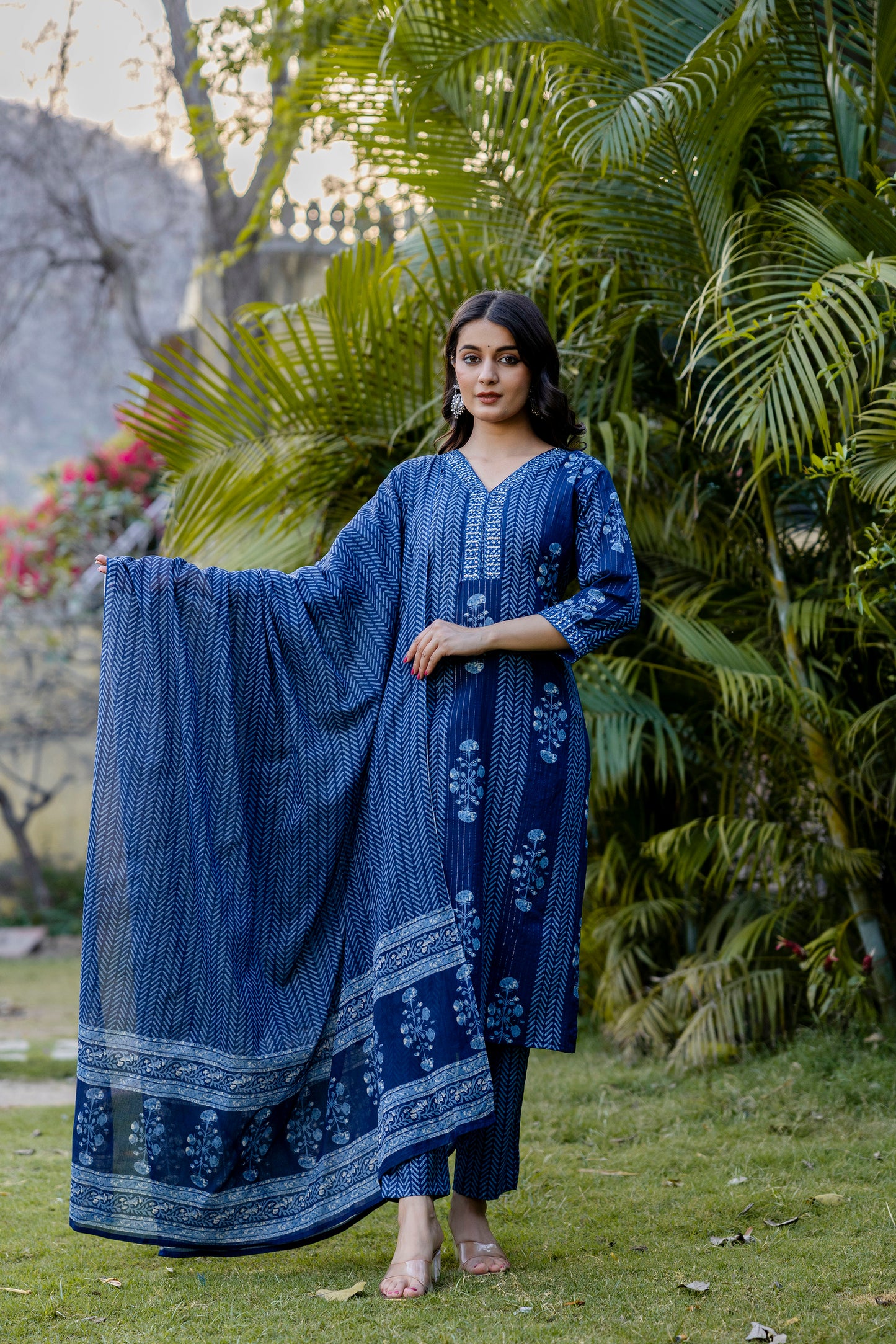 Blue Kurta set