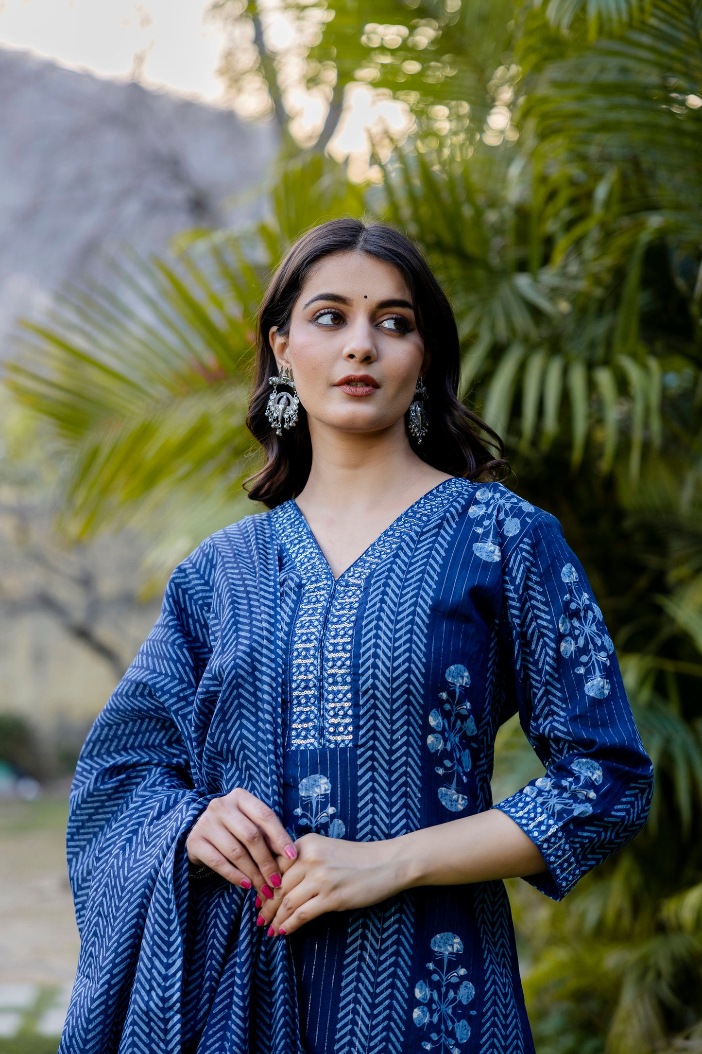 Blue Kurta set